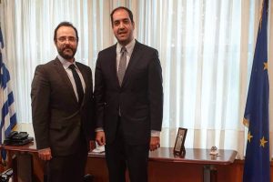 Συνάντηση με τον Υφυπουργό Μεταφορών και Υποδομών Γιάννη Κεφαλογιάννη