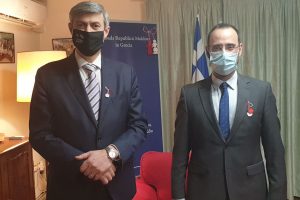 Συνάντηση με πρέσβη Μολδαβίας