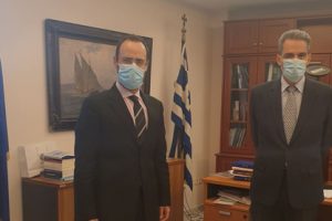 Συνάντηση του Κων. Μαραβέγια με τον Αγγ. Συρίγο για τα επαγγελματικά δικαιώματα των αποφοίτων ΑΤΕΙ