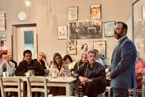 Ο Κ. Μαραβέγιας στον Άγιο Βλάσιο, τα Κάτω και Άνω Λεχώνια: «Μόνο ο Κ. Μητσοτάκης κάνει πράξη όσα υπόσχεται»