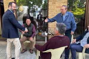 Ο Κων. Μαραβέγιας στα χωριά του Δήμου Ρήγα Φεραίου:  Έμπρακτα κοντά στους αγρότες και τους κτηνοτρόφους η ΝΔ»