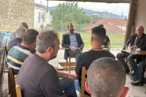 Ο Κων. Μαραβέγιας στα Κανάλια και την Κερασιά: «Η Ν.Δ. στήριξε με γενναία μέτρα τους αμυγδαλοπαραγωγούς»